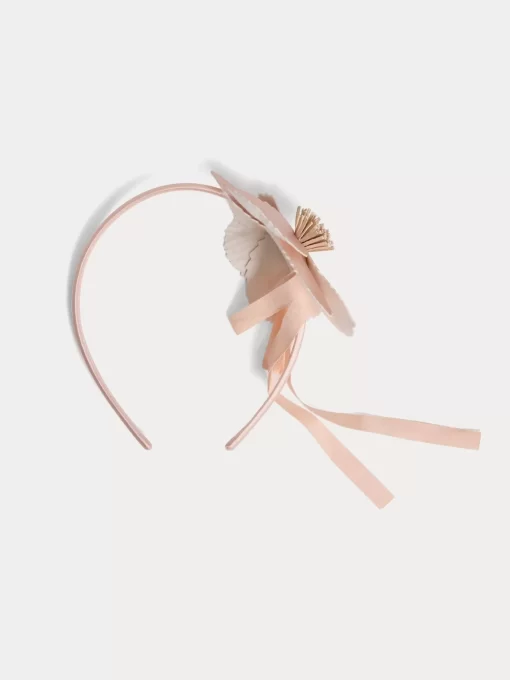 Child Bonpoint Accessories | Aahil Headband Powder Pink