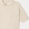 Newborn & Baby Bonpoint Sweaters And Cardigans | Aalya Jacket Milk White