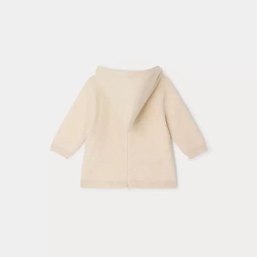 Newborn & Baby Bonpoint Outerwear | Aburnou Burnoose Natural
