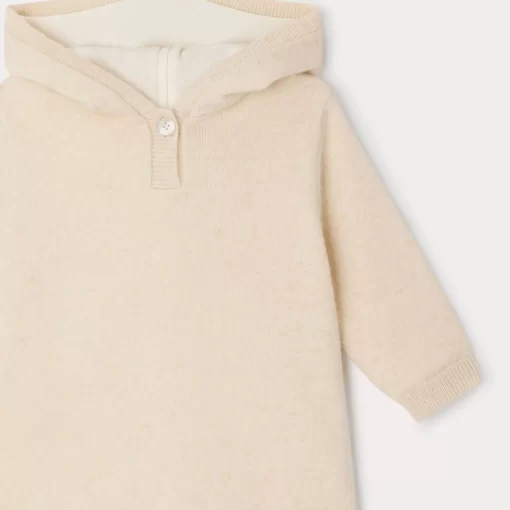 Newborn & Baby Bonpoint Outerwear | Aburnou Burnoose Natural
