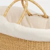 Newborn & Baby Bonpoint Childcare | Acouffin Bassinet With Mattress And Cover Natural