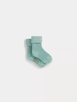 Newborn & Baby Bonpoint Leggings And Socks | Adilson Socks Celadon Green