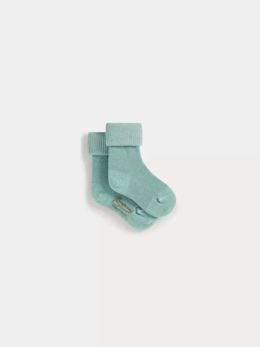 Newborn & Baby Bonpoint Leggings And Socks | Adilson Socks Celadon Green