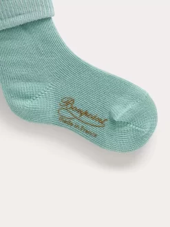 Newborn & Baby Bonpoint Leggings And Socks | Adilson Socks Celadon Green