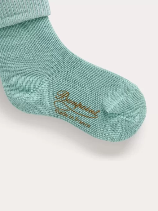 Newborn & Baby Bonpoint Leggings And Socks | Adilson Socks Celadon Green