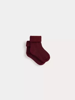 Newborn & Baby Bonpoint Leggings And Socks | Adilson Socks Plum