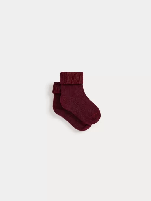 Newborn & Baby Bonpoint Leggings And Socks | Adilson Socks Plum