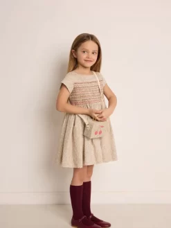 Child Bonpoint Accessories | Aimane Suitcase Purse Pink Flowers