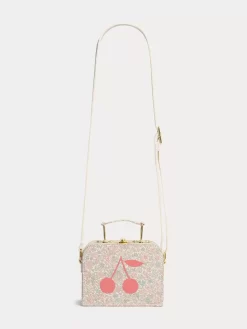 Child Bonpoint Accessories | Aimane Suitcase Purse Pink Flowers