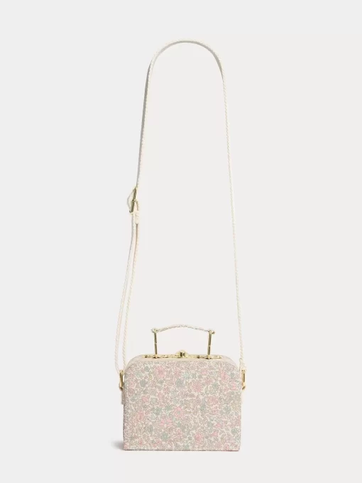 Child Bonpoint Accessories | Aimane Suitcase Purse Pink Flowers