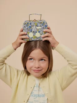 Child Bonpoint Accessories | Aimane Valise Bag Blue Flowers
