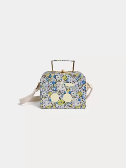 Child Bonpoint Accessories | Aimane Valise Bag Blue Flowers