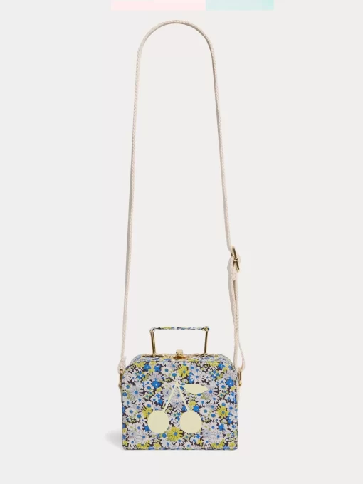 Child Bonpoint Accessories | Aimane Valise Bag Blue Flowers