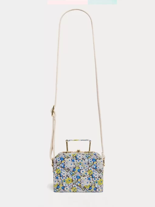 Child Bonpoint Accessories | Aimane Valise Bag Blue Flowers