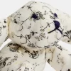 Newborn & Baby Bonpoint Stuffed Animals And Toys | Aimer Stuffed Dog 6 In. Ecru Flowers