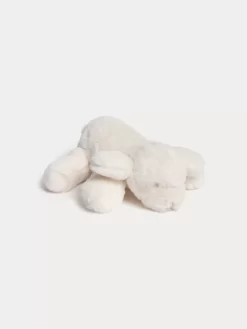 Newborn & Baby Bonpoint Stuffed Animals And Toys | Aimer The Dog Stuffed Toy Milk White