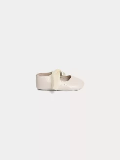 Newborn & Baby Bonpoint Shoes | Akela Mary Janes Ecru