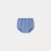 Newborn & Baby Bonpoint Pants, Bloomers, And Rompers | Aki Bloomers Blue
