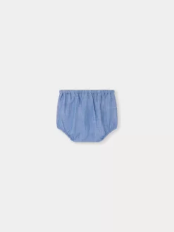 Newborn & Baby Bonpoint Pants, Bloomers, And Rompers | Aki Bloomers Blue