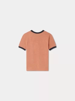 Child Bonpoint Tops | Akiva T-Shirt Terracotta
