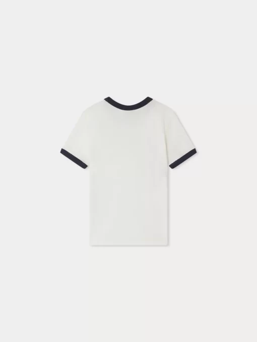 Child Bonpoint Tops | Akiva T-Shirt White Milk