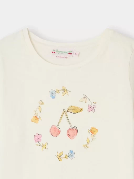 Child Bonpoint Tops | Alcala T-Shirt Ecru