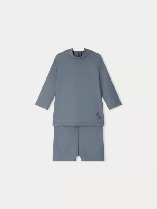 Newborn & Baby Bonpoint Accessories | Aldwin Bathing Suit Slate Gray