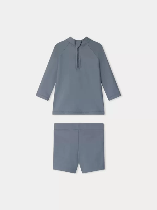 Newborn & Baby Bonpoint Accessories | Aldwin Bathing Suit Slate Gray