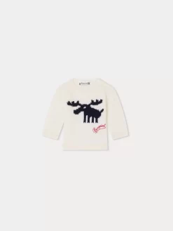 Newborn & Baby Bonpoint Sweaters And Cardigans | Almire Sweater Natural White