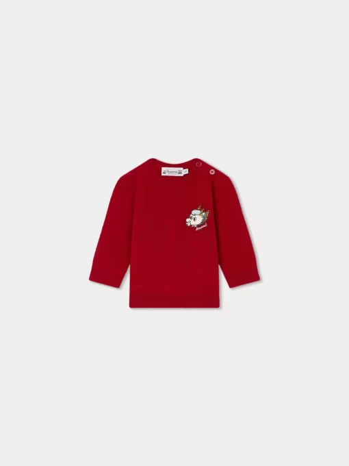 Newborn & Baby Bonpoint Sweaters And Cardigans | Almire Sweater Ruby