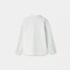 Child Bonpoint Tops | Altman Shirt Aqua Blue