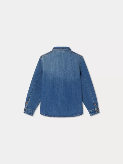 Child Bonpoint Tops | Altman Shirt Light Denim