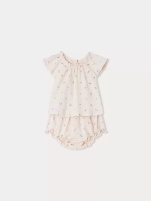 Newborn & Baby Bonpoint Sets And Jumpsuits | Amissa Clothing Set Pink