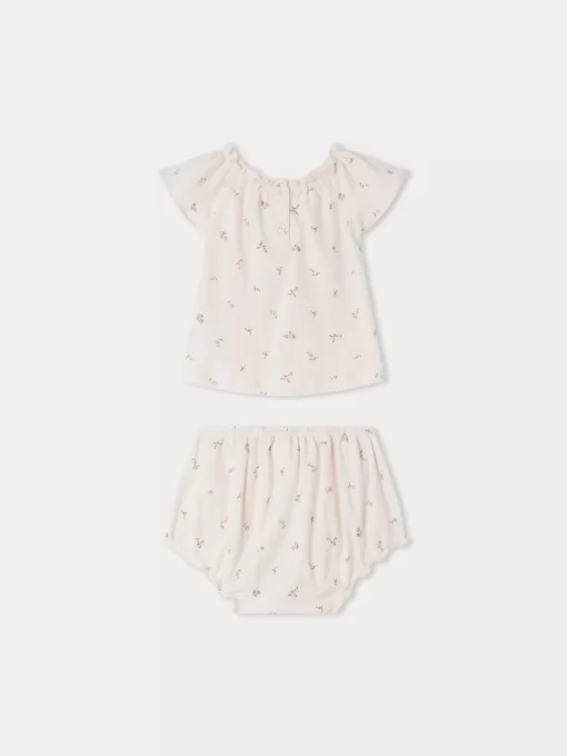Newborn & Baby Bonpoint Sets And Jumpsuits | Amissa Clothing Set Pink
