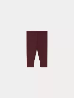 Newborn & Baby Bonpoint Leggings And Socks | Andy Leggings Plum