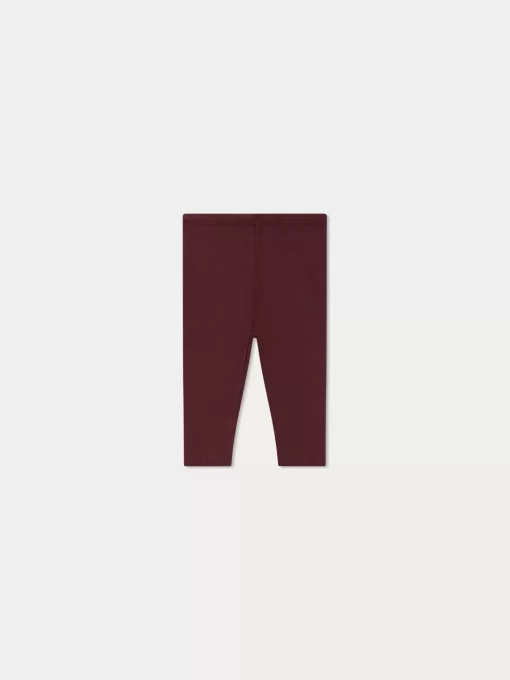 Newborn & Baby Bonpoint Leggings And Socks | Andy Leggings Plum
