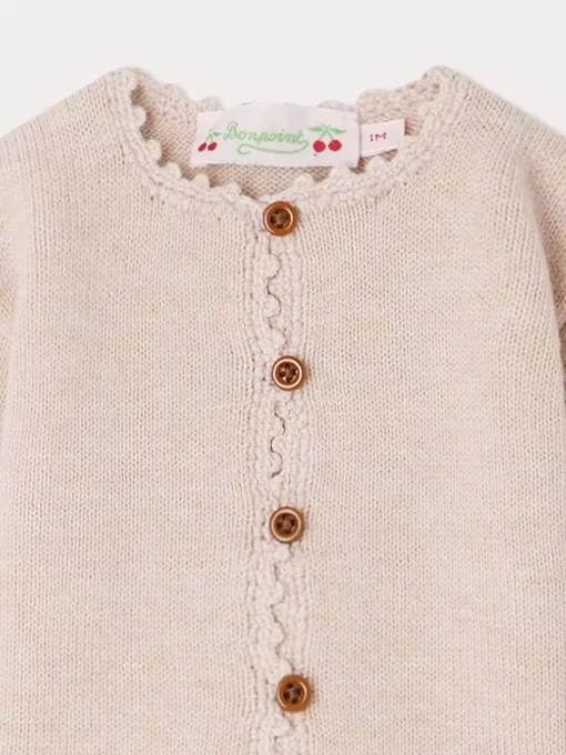 Newborn & Baby Bonpoint Sets And Jumpsuits | Angelou Set Powder Pink