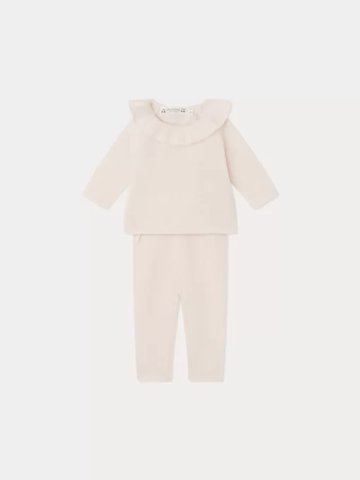 Newborn & Baby Bonpoint Sets And Jumpsuits | Anisa Set Light Pink