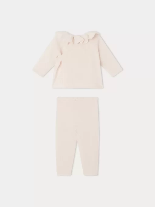 Newborn & Baby Bonpoint Sets And Jumpsuits | Anisa Set Light Pink