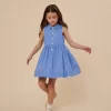 Child Bonpoint Dresses | Anne Dress Intense Blue
