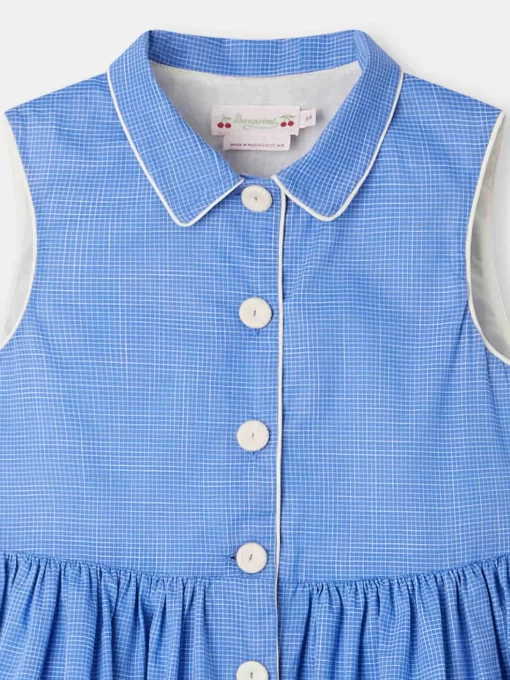 Child Bonpoint Dresses | Anne Dress Intense Blue