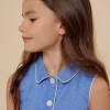 Child Bonpoint Dresses | Anne Dress Intense Blue