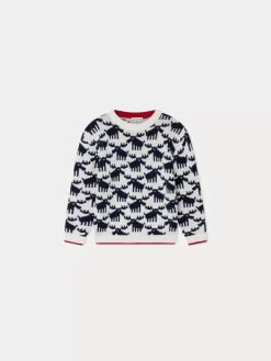Child Bonpoint Cardigans And Sweaters | Anumati Sweater Navy