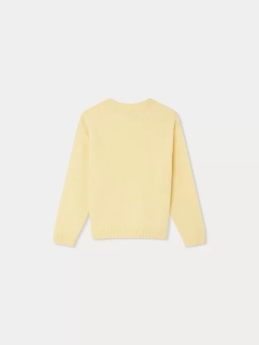 Child Bonpoint Cardigans And Sweaters | Anumati Sweater Yellow