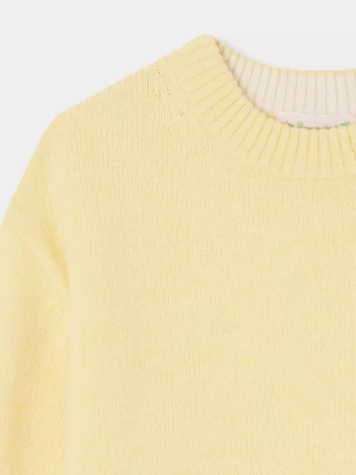 Child Bonpoint Cardigans And Sweaters | Anumati Sweater Yellow