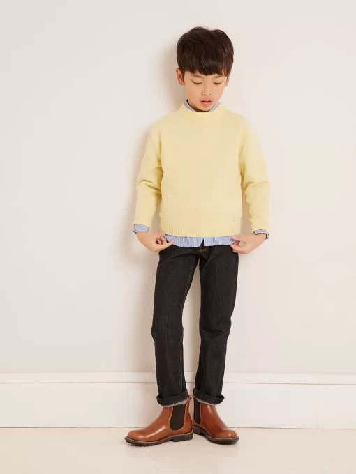 Child Bonpoint Cardigans And Sweaters | Anumati Sweater Yellow