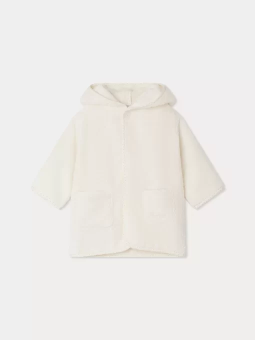 Newborn & Baby Bonpoint Childcare | Apeign Terry Cloth Bathrobe Milk White