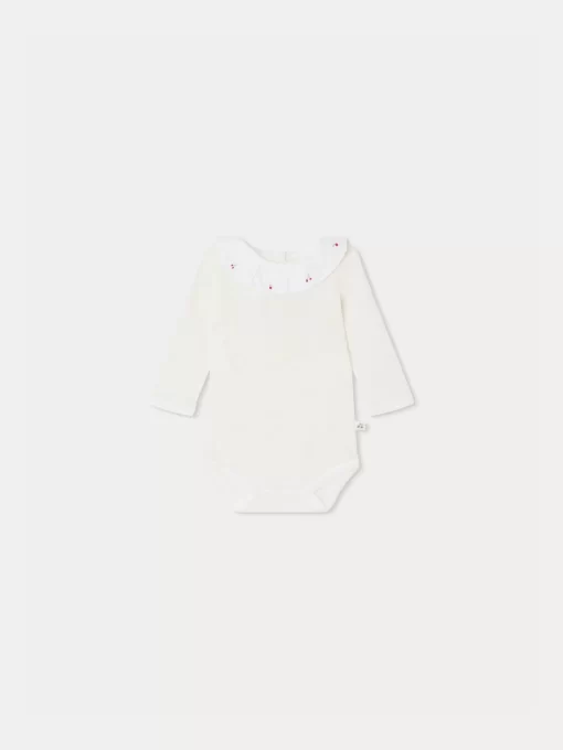 Newborn & Baby Bonpoint Onesies And Pajamas | April Bodysuit Red