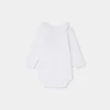 Newborn & Baby Bonpoint Onesies And Pajamas | April Onesie Natural White