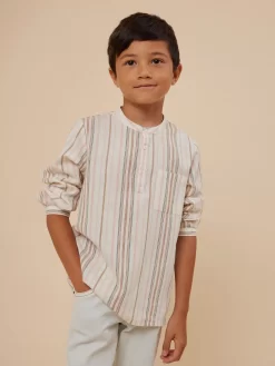 Child Bonpoint Tops | Artiste Shirt Multicolored Stripes